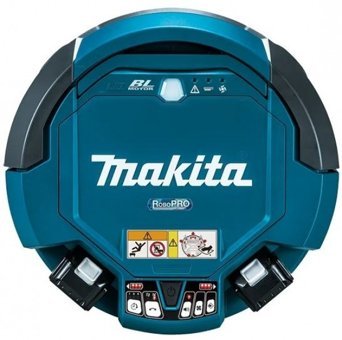Makita DRC200 Çift Fırçalı Mavi Robot Süpürge