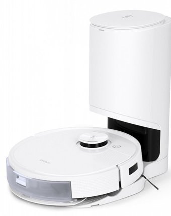 Ecovacs Deebot T9 Haritalı Moplu Çift Fırçalı Islak Kuru 3000 Pa Beyaz Robot Süpürge ve Paspas