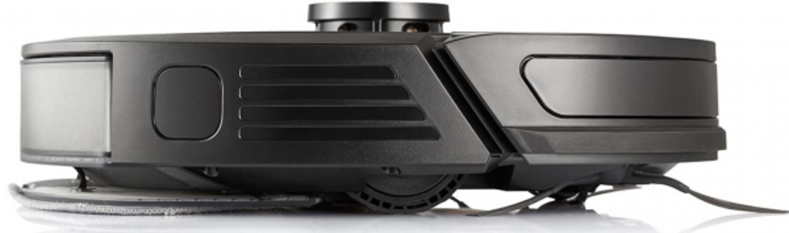 Arzum AR4304 Robotek X4 Haritalı Moplu Çift Fırçalı Hepa Filtreli 2000 Pa Siyah Robot Süpürge ve Paspas