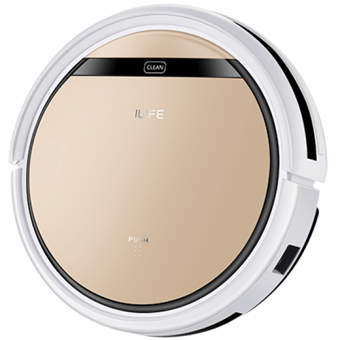 ILife V5S Pro Moplu Çift Fırçalı Hepa Filtreli 850 Pa Gold Robot Süpürge ve Paspas