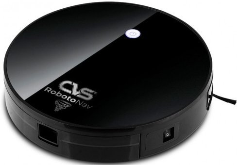 CVS DN 4716 RobotoNav Haritalı Moplu Çift Fırçalı Hepa Filtreli 2200 Pa Siyah Robot Süpürge ve Paspas