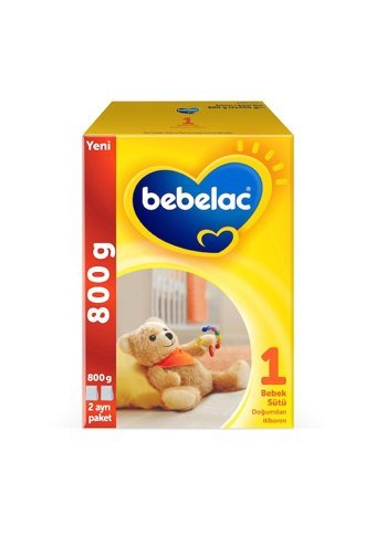 Bebelac Yenidoğan Laktozsuz Tahılsız 1 Numara Bebek Sütü 800 gr