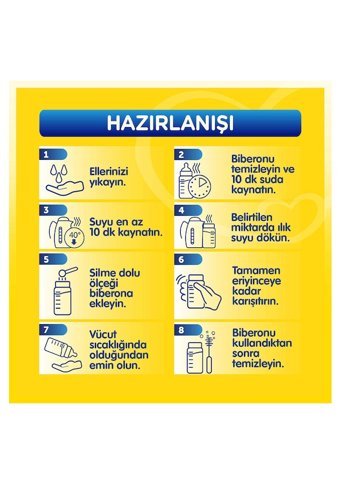 Bebelac Yenidoğan Laktozsuz Tahılsız 1 Numara Bebek Sütü 800 gr