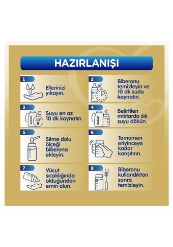Bebelac Gold Yenidoğan Laktozsuz Tahılsız Probiyotikli 1 Numara Bebek Sütü 800 gr