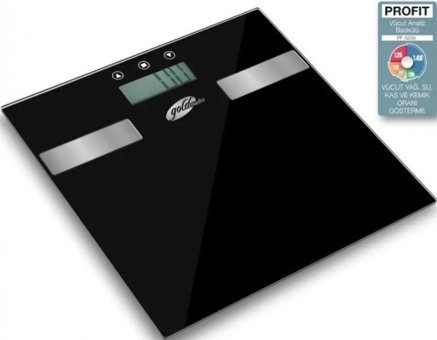 Goldmaster PF-3220 Yağ Ölçen Vücut Analizi Yapan Kas Ölçen Cam Dijital Tartı