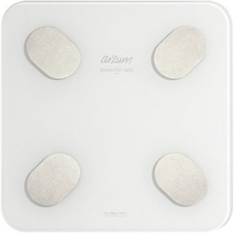 Arzum AR5090 Yağ Ölçen Vücut Analizi Yapan Bluetoothlu Kas Ölçen Cam Dijital Akıllı Tartı