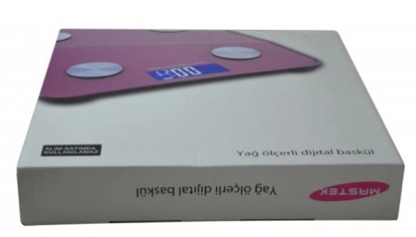 Mastek BL0124 Yağ Ölçen Vücut Analizi Yapan Kas Ölçen Cam Dijital Tartı