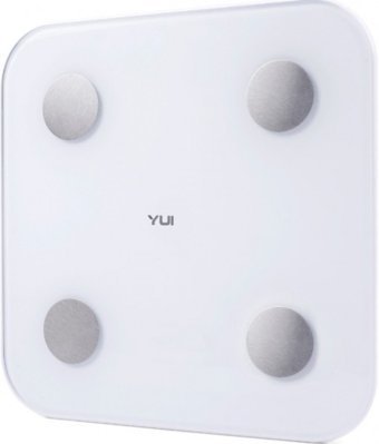 Yui KB12 Yağ Ölçen Vücut Analizi Yapan Bluetoothlu Kas Ölçen Cam Dijital Akıllı Tartı