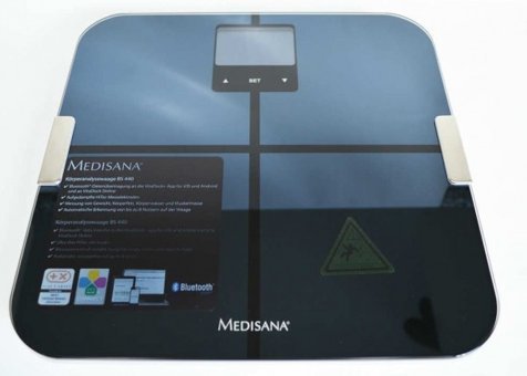 Medisana 40423 Yağ Ölçen Vücut Analizi Yapan Bluetoothlu Kas Ölçen Dijital Akıllı Tartı