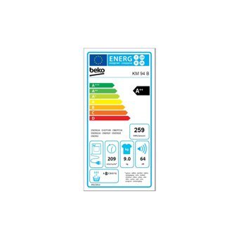 Beko KM 94 B 9 kg A++ Enerji Sınıfı Isı Pompalı Kurutma Makinesi