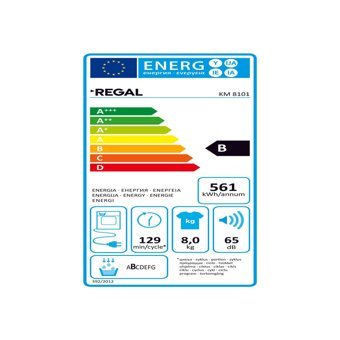 Regal KM 8101 7 kg B Enerji Sınıfı Kurutma Makinesi