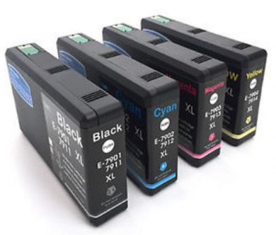 Ekoset 79X Epson Muadil 4 Renkli Kartuş Seti
