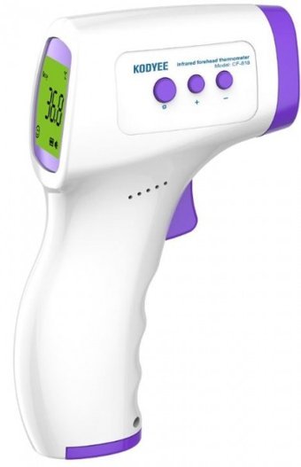 Kodyee CF-818 Alından Temassız Dijital Tabanca Bebek Ateş Ölçer