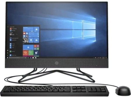 HP 200 G4 205R1ES Dahili UHD Graphics Ekran Kartlı Intel Core i5 10210U 8 GB Ram DDR4 256 GB SSD 21.5 inç Full HD FreeDos All in One Bilgisayar