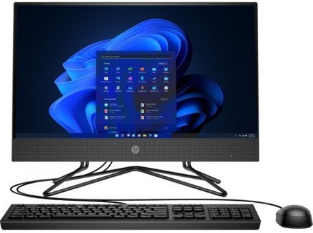 HP 200 G4 295D8EA Dahili UHD Graphics Ekran Kartlı Intel Core i5 10210U 8 GB Ram DDR4 256 GB SSD 21.5 inç Full HD FreeDos All in One Bilgisayar
