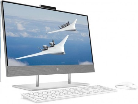 HP 24-dp1021nt 68B96EA Dahili Iris Xe Graphics Ekran Kartlı Intel Core i7 1165G7 16 GB Ram DDR4 512 GB SSD 23.8 inç Full HD FreeDos Dokunmatik All in One Bilgisayar