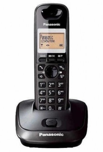 Panasonic KX-TG2511 50 Kayıt 1 Ahize Telsiz Telefon Siyah