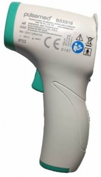 Pulsemed BSX916 Alından Temassız Dijital Tabanca Bebek Ateş Ölçer