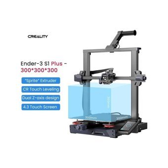 Creality Ender 3 S1 Plus 150 mm/s Otomatik Kalibrasyonlu Sessiz 3D Yazıcı