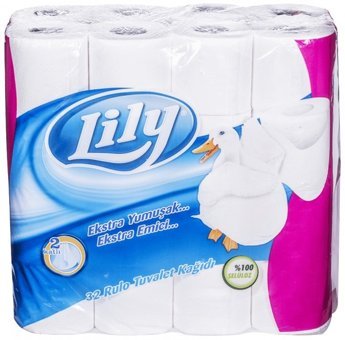 Lily 2 Katlı 32'li Rulo Tuvalet Kağıdı