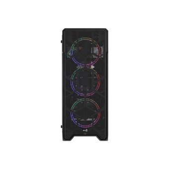 Aerocool Ore Saturn RGB Mesh Sıvı Soğutmalı 6 Fanlı Siyah Dikey Kullanım Mid Tower Oyuncu Bilgisayar Kasası