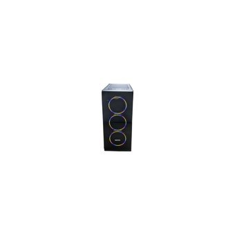 Seclife SLC-G7055 RGB 4 Fanlı Siyah Dikey Kullanım Full Tower Oyuncu Bilgisayar Kasası