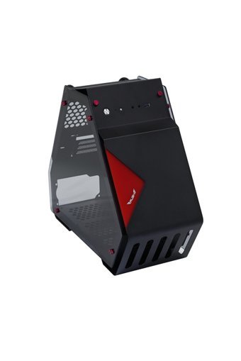 Rush Jr Wedge RCA808 Mesh 6 Fanlı Siyah Dikey Kullanım Full Tower Oyuncu Bilgisayar Kasası