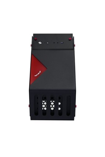 Rush Jr Wedge RCA808 Mesh 6 Fanlı Siyah Dikey Kullanım Full Tower Oyuncu Bilgisayar Kasası