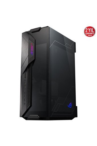 Asus Rog Z11 RGB Mesh Sıvı Soğutmalı 4 Fanlı Siyah Dikey Kullanım Tower Oyuncu Bilgisayar Kasası