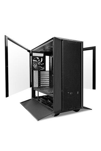 Lian LI Lancool III RGB Mesh Sıvı Soğutmalı 7 Fanlı Siyah Dikey Kullanım ATX Oyuncu Bilgisayar Kasası