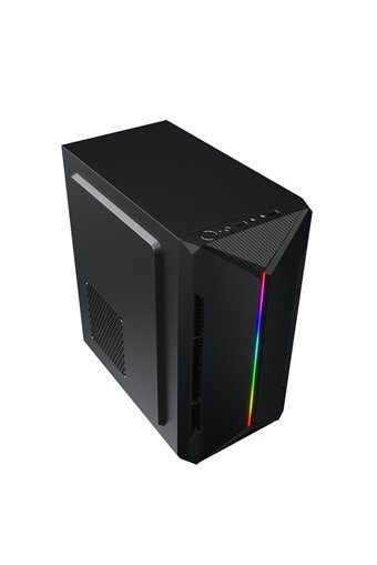 Turbox MA-01 Mesh 1 Fanlı Siyah Dikey Kullanım Micro ATX Standart Bilgisayar Kasası