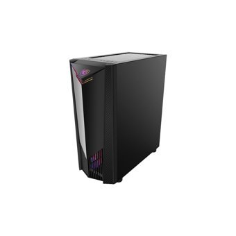 MSI Mag Shield 110R RGB Mesh Sıvı Soğutmalı 7 Fanlı Siyah Dikey Kullanım Full Tower Oyuncu Bilgisayar Kasası