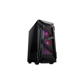 Asus Tuf Gaming GT301 RGB Mesh Sıvı Soğutmalı 6 Fanlı Siyah Dikey Kullanım Mid Tower Oyuncu Bilgisayar Kasası