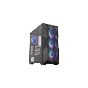 Cooler Master Masterbox TD500 Tg RGB Mesh Sıvı Soğutmalı 4 Fanlı Siyah Dikey Kullanım Mid Tower Oyuncu Bilgisayar Kasası