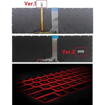 Retro Msı GL63 8RCS-060 Klavye V2 Işıklı (Rgb) Kırmızı Tuş - Tek Seçenek