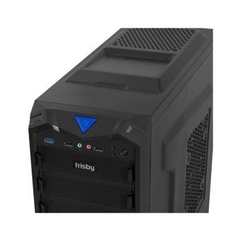 Frisby FC-8860G Mesh 1 Fanlı Siyah Dikey Kullanım Mid Tower Oyuncu Bilgisayar Kasası