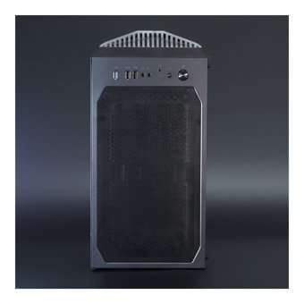 Rush Cataract RCA701 RGB Mesh 8 Fanlı Siyah Dikey Kullanım Micro ATX Oyuncu Bilgisayar Kasası