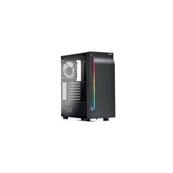 Dark Elegance RGB Mesh Sıvı Soğutmalı 8 Fanlı Siyah Dikey Kullanım Mid Tower Oyuncu Bilgisayar Kasası