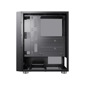 Power Boost VK-G3403S RGB Mesh 4 Fanlı Siyah Dikey Kullanım Mid Tower Oyuncu Bilgisayar Kasası
