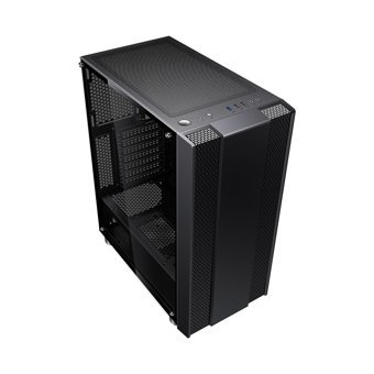Power Boost VK-G3403S RGB Mesh 4 Fanlı Siyah Dikey Kullanım Mid Tower Oyuncu Bilgisayar Kasası