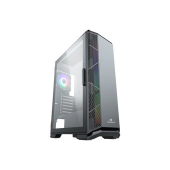 GameBooster GB-G5170B RGB Mesh Sıvı Soğutmalı 4 Fanlı Siyah Dikey Kullanım Mid Tower Oyuncu Bilgisayar Kasası
