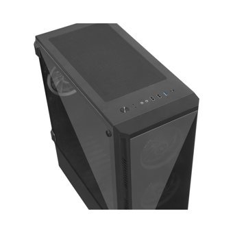 Frisby FC-9270G RGB Sıvı Soğutmalı 6 Fanlı Siyah Dikey Kullanım Mid Tower Oyuncu Bilgisayar Kasası