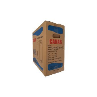 Canar 939 Red 2 Fanlı Siyah Dikey Kullanım E-ATX Boş Bilgisayar Kasası