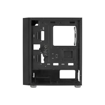 Aerocool Graphite RGB Mesh Sıvı Soğutmalı 3 Fanlı Siyah Dikey Kullanım Mid Tower Oyuncu Bilgisayar Kasası