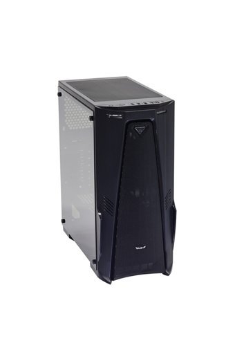 Rush Scimitar RCA501 Mesh Sıvı Soğutmalı 7 Fanlı Siyah Dikey Kullanım Full Tower Oyuncu Bilgisayar Kasası