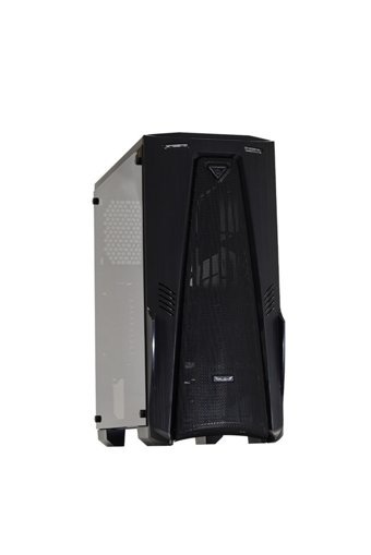 Rush Scimitar RCA501 Mesh Sıvı Soğutmalı 7 Fanlı Siyah Dikey Kullanım Full Tower Oyuncu Bilgisayar Kasası