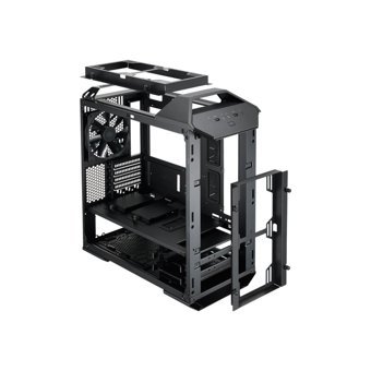 Cooler Master Master MasterCase Pro3 RGB Mesh Sıvı Soğutmalı 6 Fanlı Siyah Dikey Kullanım ITX Oyuncu Bilgisayar Kasası
