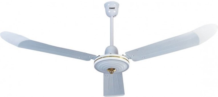 Raks PF 56 TLY Işıklı Metal 3 Kanatlı Gri Tavan Vantilatörü