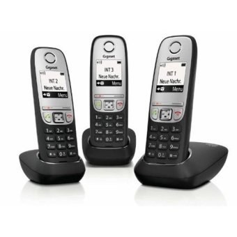 Gigaset A415 Trio 100 Kayıt 3 Ahize Telsiz Telefon