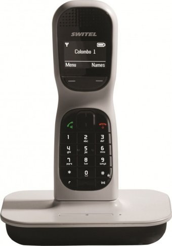 Switel DF 1001 Colombo One 250 Kayıt 1 Ahize Telsiz Telefon Mavi